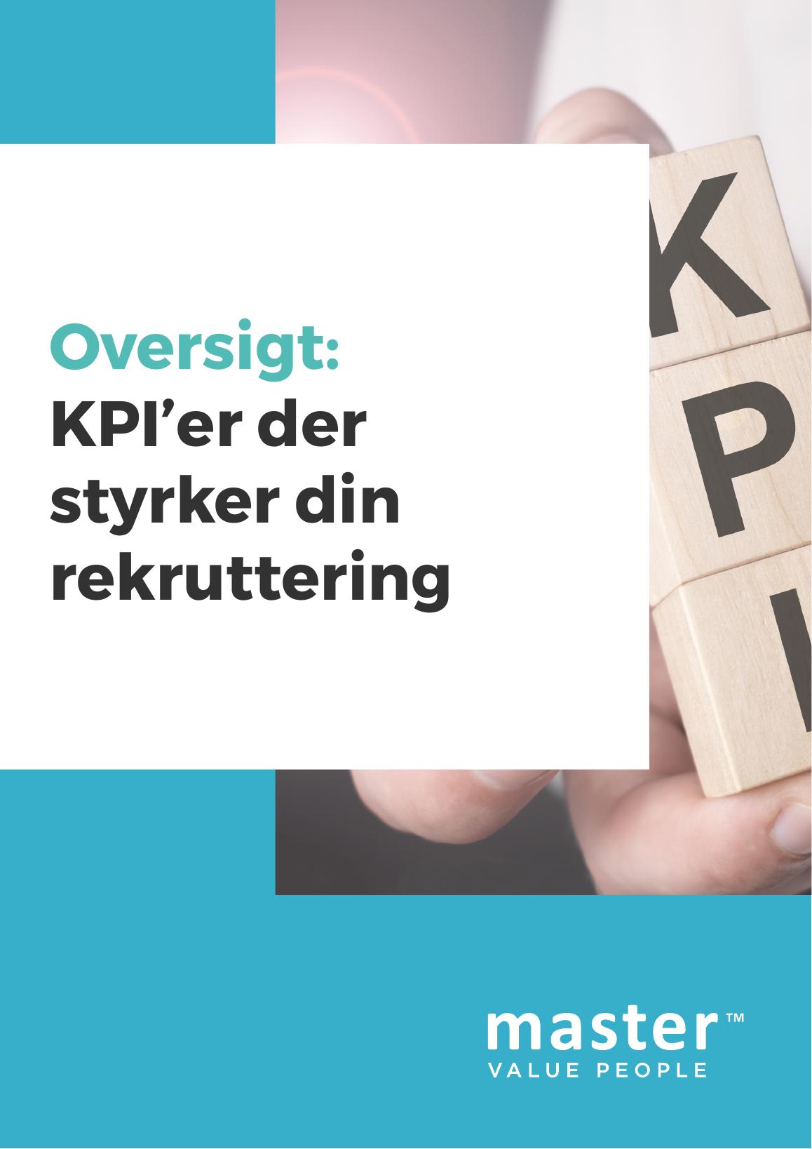 Side 1 af 3 af oversigten KPI'er der styrker din rekruttering