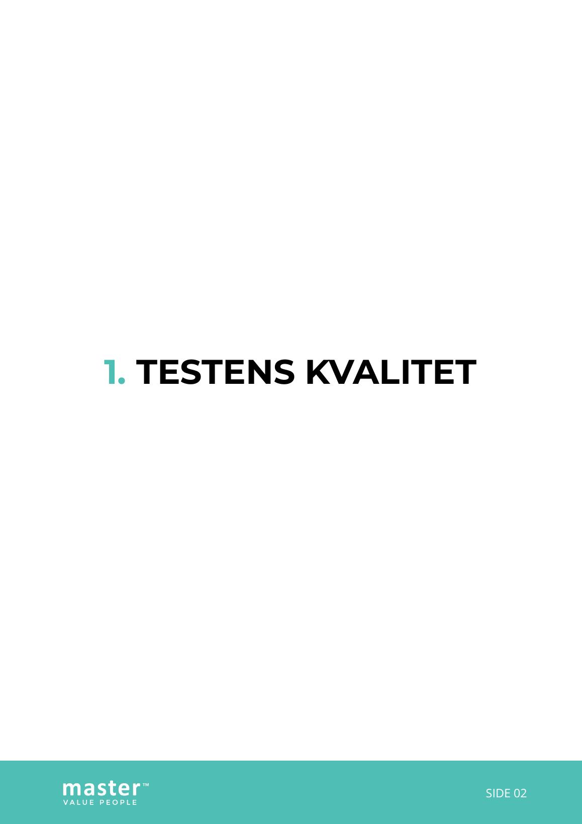 Side 3 af 3 af tjeklisten Sådan vælger du en testleverandør