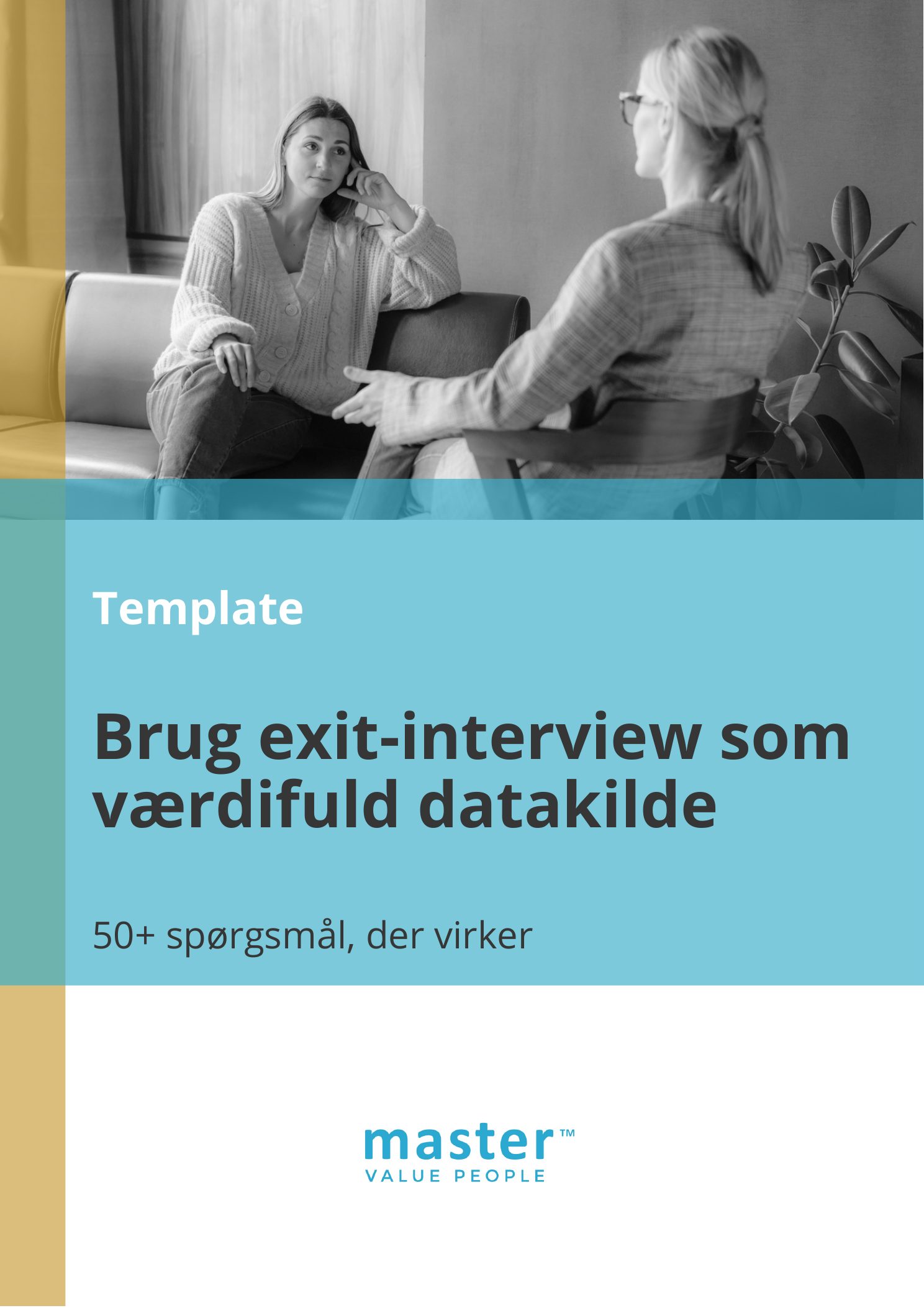Side 1 af 3 af templaten Brug exit-interview som værdifuld datakilde