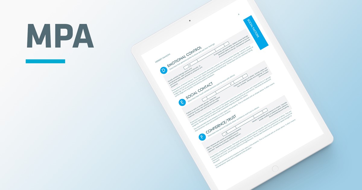 MPA personlighedstest