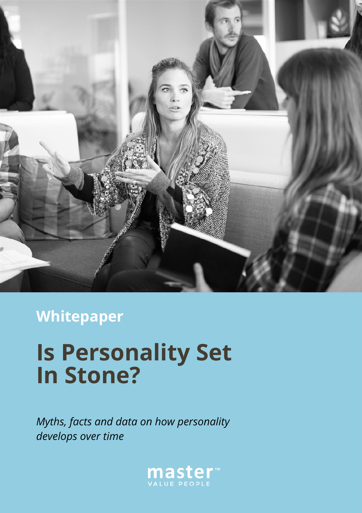 Page 1 of 3 of the whitepaper Is Personality Set In Stone?
